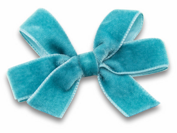 Petrol, Georgia velvet hair bow